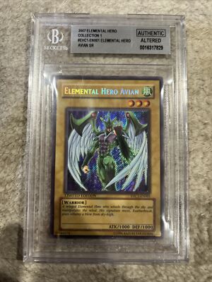 Elemental Hero Avian Elemental Hero Collection 1 EHC1-EN001 BGS Authentic Alt-image
