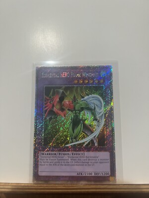 Elemental HERO Flame Wingman (Platinum Secret Rare) RA03-EN152 Quarter...-image