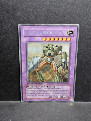 Yu-gi-oh! TCG Elemental Hero Grand Neos CT04-EN001 Limited Edition Secret Rare -image