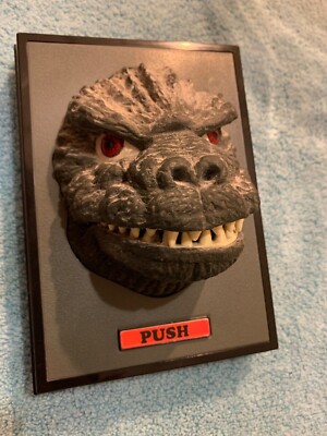 Super Rare 1983 Godzilla Mr. Chomps ALPS Toys Action Figure Door Bell/wall decor-image