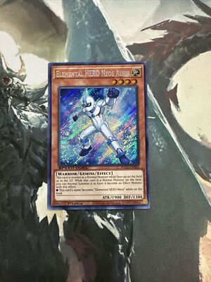 Yugioh Elemental HERO Neos Alius Secret Rare SGX4-image