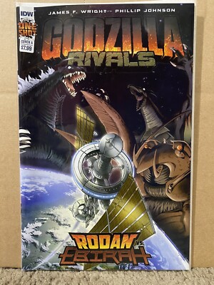 Godzilla Rivals Rodan VS Ebirah One Shot Cover A IDW Kaiju New 2023-image