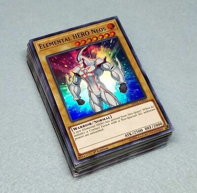 Yugioh GX Complete Jaden Yuki Deck Masked Elemental HER **HOT** + Bonus-image