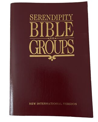 SERENDIPITY BIBLE FOR GROUPS New International Version NIV 1989 Faux Leather-image