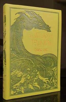 AN ATLAS OF TOLKIEN David Day Illustrated Guide Flexi Bound Faux Leather NEW-image