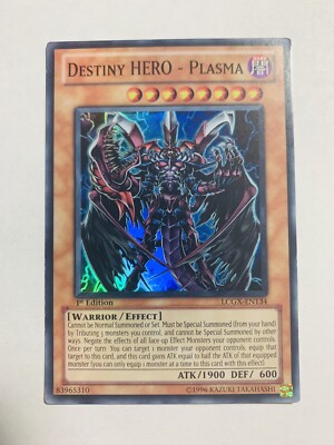 1st Edition Destiny Hero - Plasma LCGX-EN134 Near Mint Super Rare-image