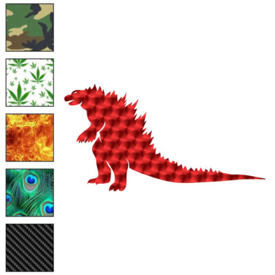 Godzilla, Vinyl Decal Sticker, 40 Patterns & 3 Sizes, #7194-image