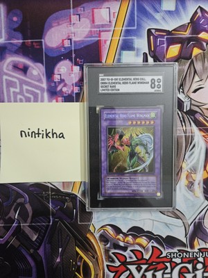 Elemental HERO Flame Wingman EHC1-EN004 Elemental Hero Collection SGC 8 NOT PSA-image