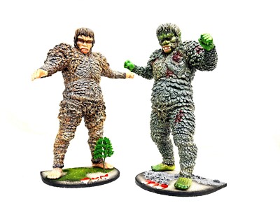 WAR OF THE GARGANTUAS Sanda Vs Gaira Art Statue On -Off-image