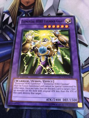 1x (EX) Elemental HERO Thunder Giant - LCGX-EN046 - Common -   YuGiOh-image