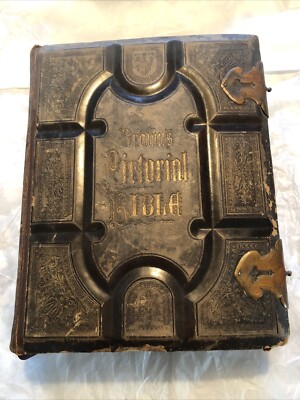 Brown’s Pictorial Bible Engravings and Maps 1873 American Publishing Co-image