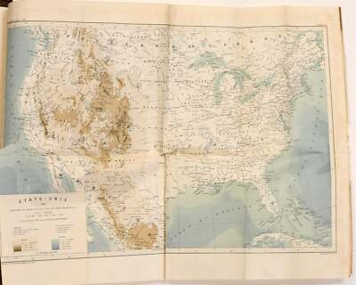 Elisee Reclus / ATLASES NOUVELLE GEOGRAPHIE UNIVERSELLE LA TERRE ET LES #297790-image