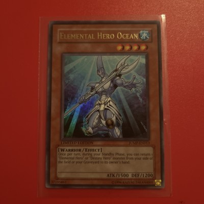 Elemental Hero Ocean JUMP-EN013! Jump Magazine Promo! Limited Edition! LP!-image