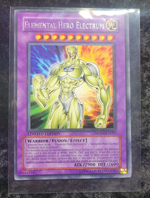 Yu-Gi-Oh TCG- Elemental HERO Electrum Limited Edition-image