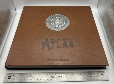 A CHICKASAW HISTORICAL ATLAS By Stanley Nelson H.C. Coffee Table Mint Condition-image