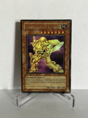 Yu-Gi-Oh! Elemental Hero Bladedge Card - YSD-EN019 - 1st Edition - MP-image