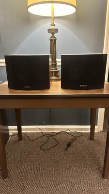Fisher WS- 460B 2-Way Bookshelf Speakers Set of 2 Wood Grain Vinyl - WORKS-image