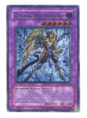 Elemental Hero Darkbright - TAEV-EN042 - Ultimate Rare - Unlimited Edition x1 Mo-image