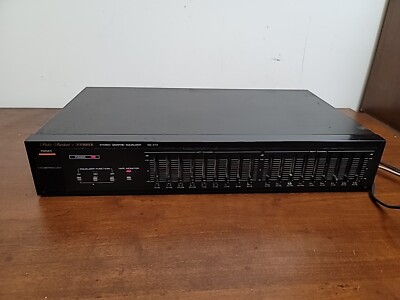 VTG Fisher Studio Standard EQ-273 9-Band Stereo Graphic Equalizer Japan - Tested-image