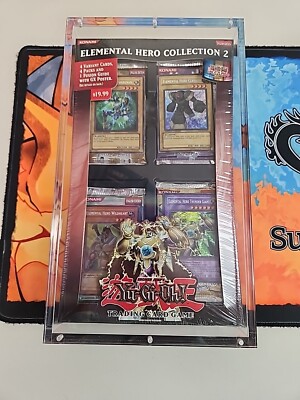 Yugioh Elemental Hero Collection 2 SEALED NEW EHC2 W/ Acrylic-image