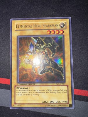Elemental HERO Sparkman YSD-ENS01 Starter Deck 2006-Limited Edition Limited VLP-image