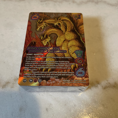 Universus: Godzilla Challenger Series. King Ghidorah And Rodan Deck. No Booster-image