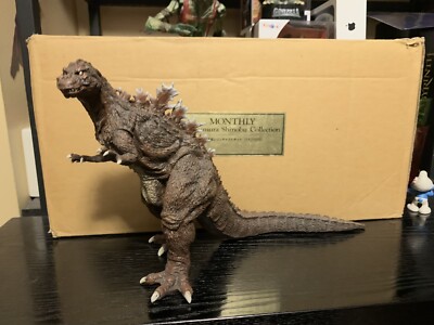 Rare King Of The Monster Godzilla Art Statue Shinobu Matsumura 30 cm-image