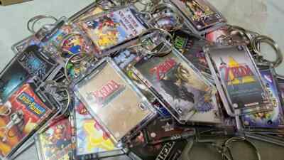 Gamecube GC Game Art Video Game Keychain | Chain | Pendent (Front & Back)-image