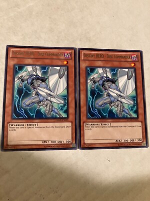 2 destiny hero-disk commander unlimited ultra rare yu-gi-oh gaming cards Cscan-image