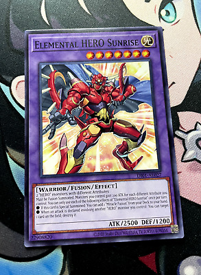 YUGIOH Elemental HERO Sunrise DI01-AE027 COMMON Near Mint - Asian-English-image