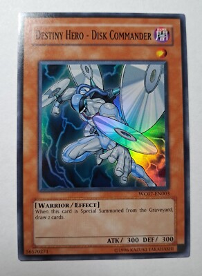 Destiny Hero - Disk Commander (WC07-EN003) Super Unlimited-image