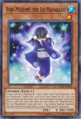 Yugioh Card Yuki-Musume, the Ice Mayakashi DANE-EN016 NM-image