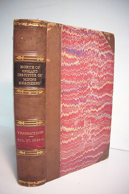1866 COAL MINING IN CHINA +++  *Institute of Mining Engineers*Many Fold-Outs!-image