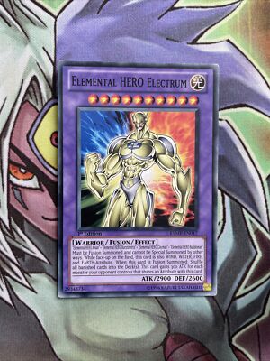 RYMP-EN017 Elemental Hero Electrum Common 1st Edition NM Yugioh Card-image