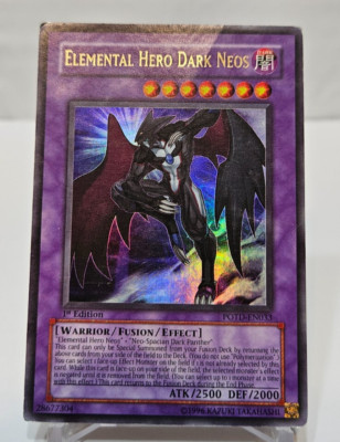 Elemental Hero Dark Neos POTD-EN033 Ultra Rare 1st Edition Yugioh 6256-image