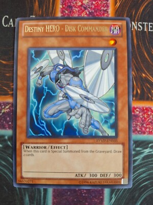 Yu-Gi-Oh! TCG Destiny HERO - Disk Commander RYMP-EN035 Rare Unlimited Near Mint-image