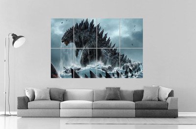 GODZILLA Art Poster A0 Large Format Print-image