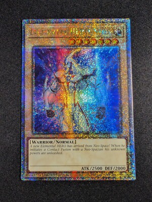 Yugioh - Elemental HERO Neos TN23-EN006 1st Edition Quarter Century Rare NM-image