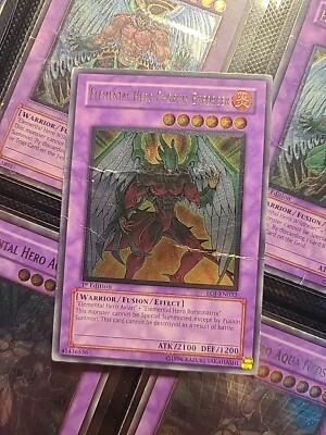 Elemental Hero Phoenix Enforcer Ultimate 1st ed EOJ-EN032 Yugioh -image