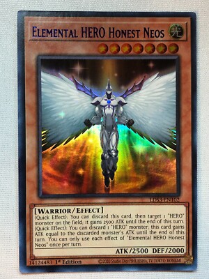 Yugioh Legendary Duelists: Season 3 Elemental HERO Honest Neos (Blue) NM/M-image