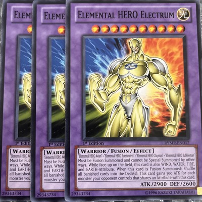 Elemental hero electrum 1st edition -image