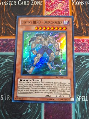 Yu-Gi-Oh! Destiny HERO - Dreadmaster LCGX-EN125 Super Rare Unlimited Near Mint-image