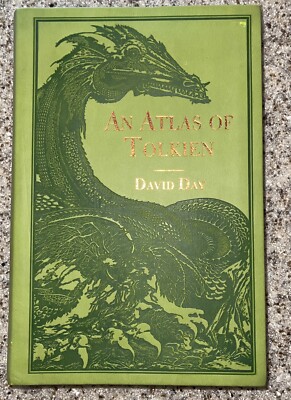 AN ATLAS OF TOLKIEN David Day Illustrated Guide Flexi Bound Faux Leather-image