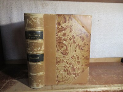 Old HISTORY OF THE CONSPIRACY OF PONTIAC / INDIAN WAR Book 1863 COLONIES MAPS ++-image