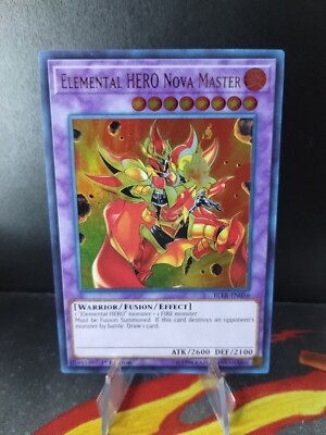 Yu-Gi-Oh! TCG Elemental HERO Nova Master Battles of Legend: Light's Revenge...-image