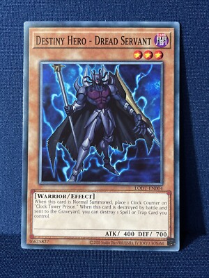 DESTINY HERO - DREAD SERVANT - LODT-EN004 Yugioh! TCG NM-image