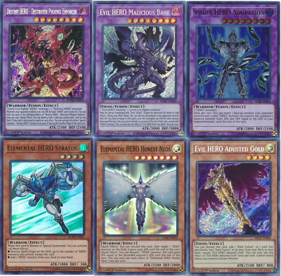 Complete Hero Deck! Destroyer Phoenix Dark Law Sunrise Liquid Sol *Hot* + Bonus!-image