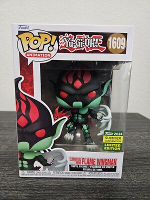 Funko POP! Yu-Gi-Oh! - Elemental Hero Flame Wingman #1609 SUMMER CONVENTION 2024-image