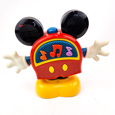 Vintage Fisher Price Disney Baby Rock & Roll Radio 94494 2000 Sound & Moves Work-image