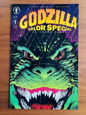 Godzilla Color Special #1 Dark Horse Comics Art Adams NM+-image